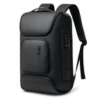 BANGE BG-7216plus Protección contra Robos Mochila de Viaje Impermeable para Hombre Bolsa para Laptop de 15.6 Pulgadas (Negro)