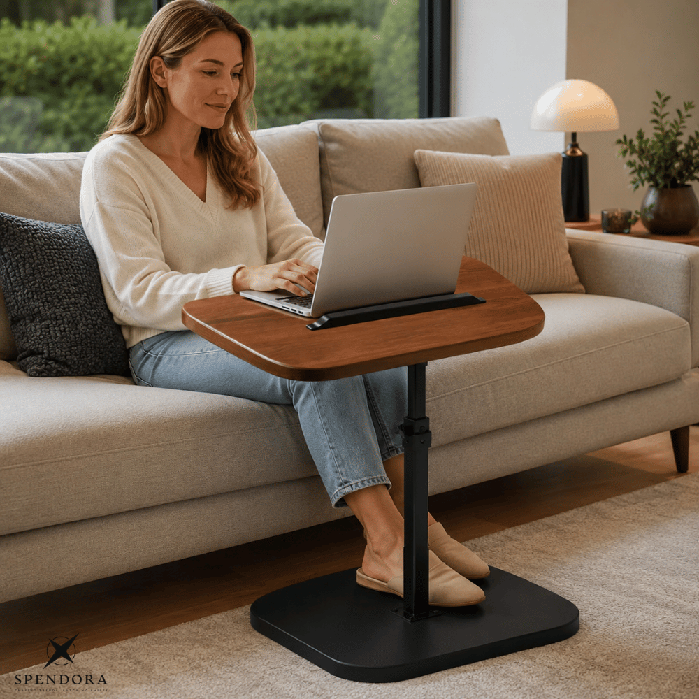 FlexDesk — Mesa auxiliar ajustable en altura | 50% DESCUENTO