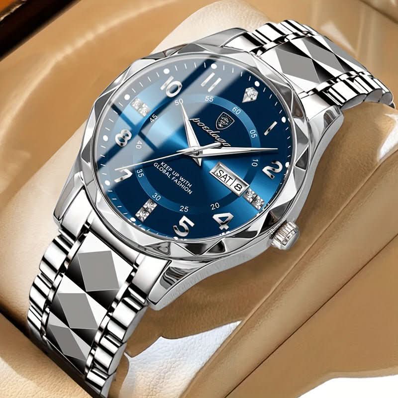 Reloj Titanforce – Reloj de Hombre – Reloj Deportivo de Titanio Impermeable con Cronógrafo y Alarma