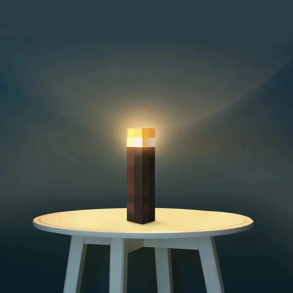GlowTorch | Iluminación ambiental con lámpara LED de Minecraft