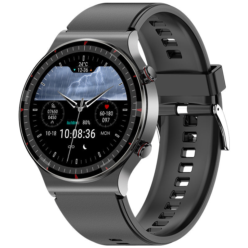Reloj inteligente médico EKG | Certificado CFDA | Biosensor de alta precisión 512Hz | Monitoreo de SpO2 y frecuencia cardíaca | Análisis de respiración basado en IA | IP67 a prueba de agua