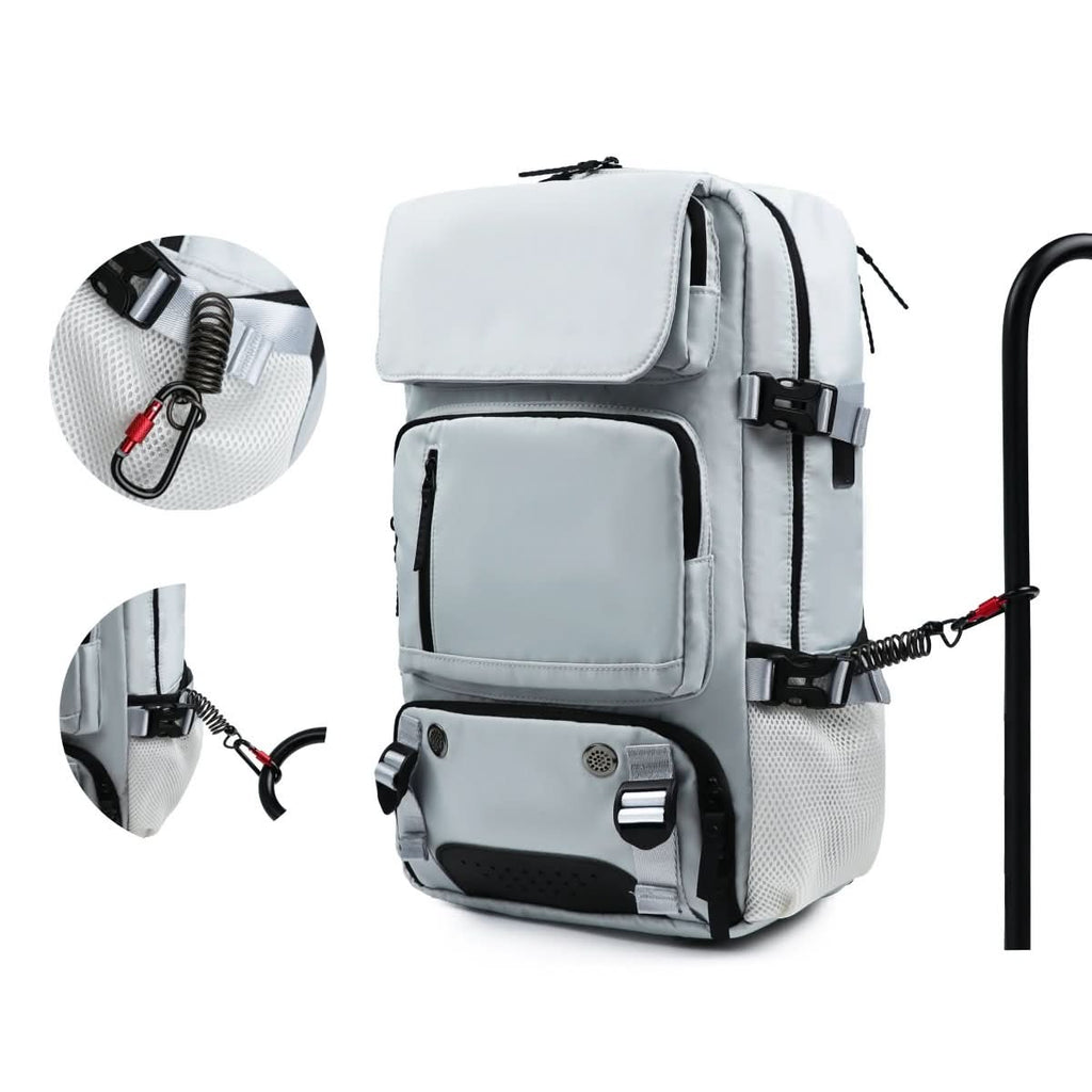 Mochila de Viaje con Compartimento para Laptop, Puerto USB y Compartimento para Zapatos