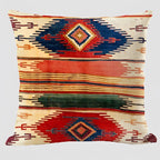BOHOVA – Funda de cojín boho elegante para acentos cálidos en el hogar