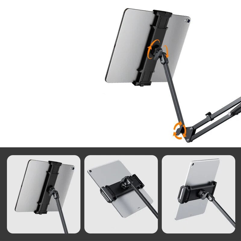 BowLift | Bettina – Soporte Ajustable para Tabletas para Cama, Escritorio y Sofá | Ergonómico y Ajuste Universal