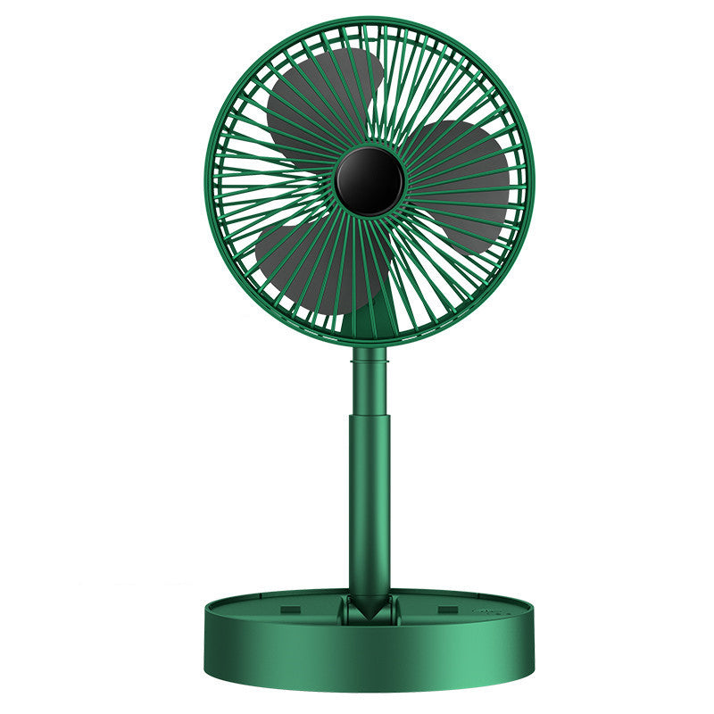 Ventilador de Mesa de Diseño Telescópico Portátil con Funcionamiento Silencioso