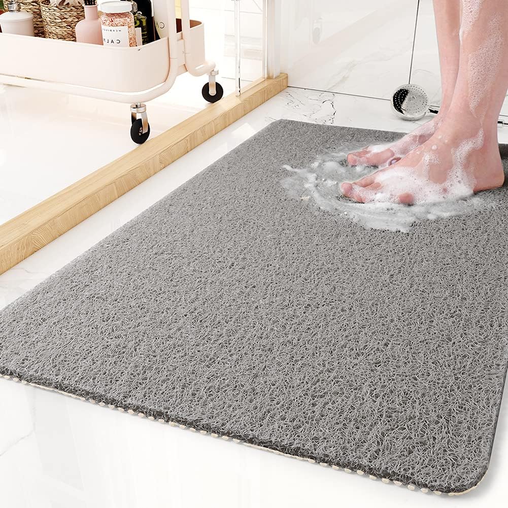 Alfombra de Ducha Texturizada Antideslizante - Estilo Lufa