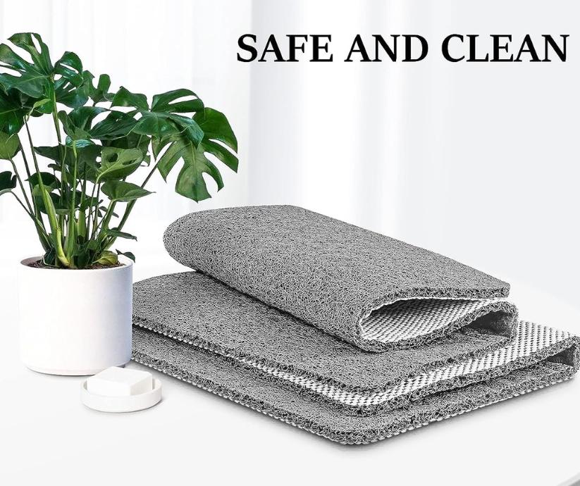 Alfombra de Ducha Texturizada Antideslizante - Estilo Lufa