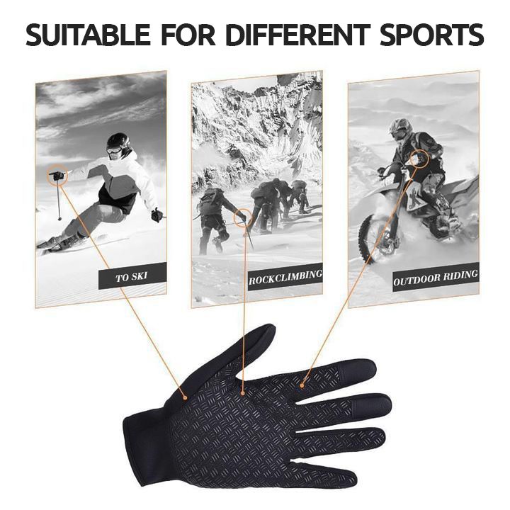 Guantes Térmicos - FrostGuard - Cálidos, Impermeables y Amigables con Pantallas Táctiles