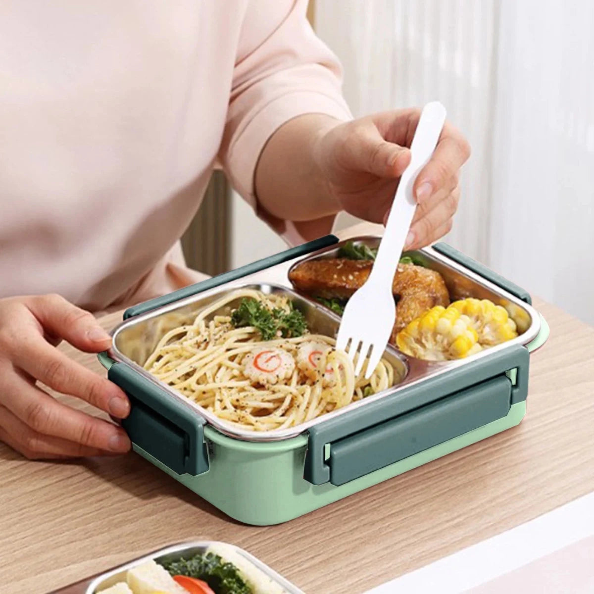 THERMOSERVE – Contenedor de Comida Aislado a Prueba de Fugas
