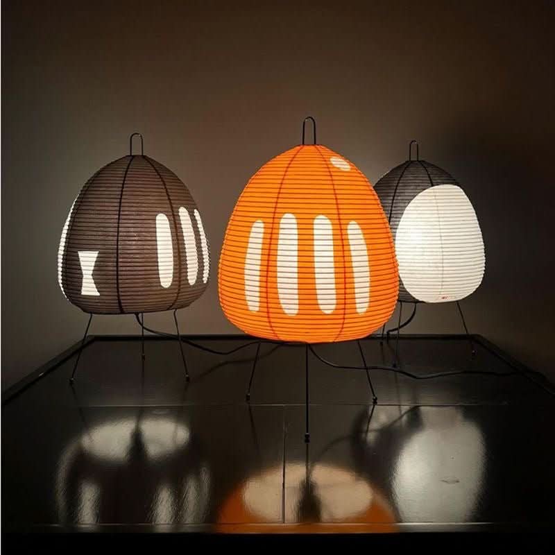 LUMIRICE – Elegante lámpara de mesa de papel de arroz con diseño japonés