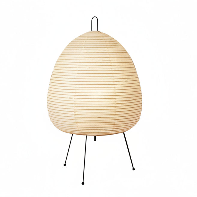 LUMIRICE – Elegante lámpara de mesa de papel de arroz con diseño japonés