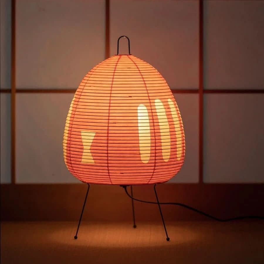 LUMIRICE – Elegante lámpara de mesa de papel de arroz con diseño japonés