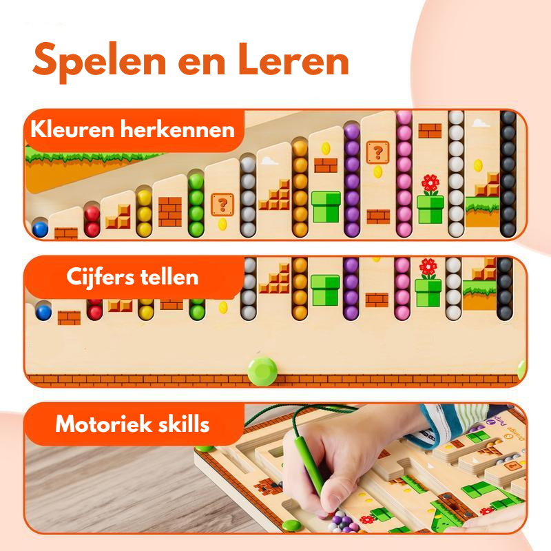 Aventura de Colores Laberinto – Diversión Magnética para Niños