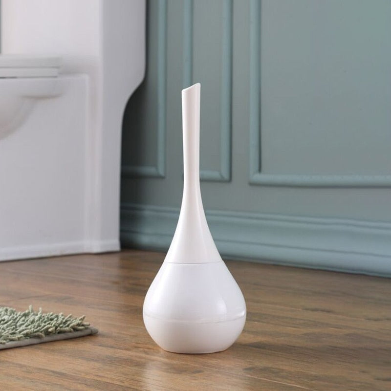 Cepillo de Inodoro con Diseño Moderno Herramienta de Limpieza Ergonómica