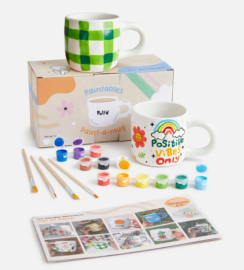 Set de pintura para tazas