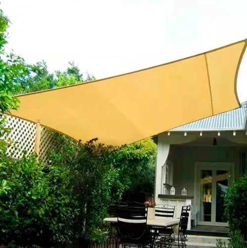 Toldo impermeable con protección UV para jardín y terraza