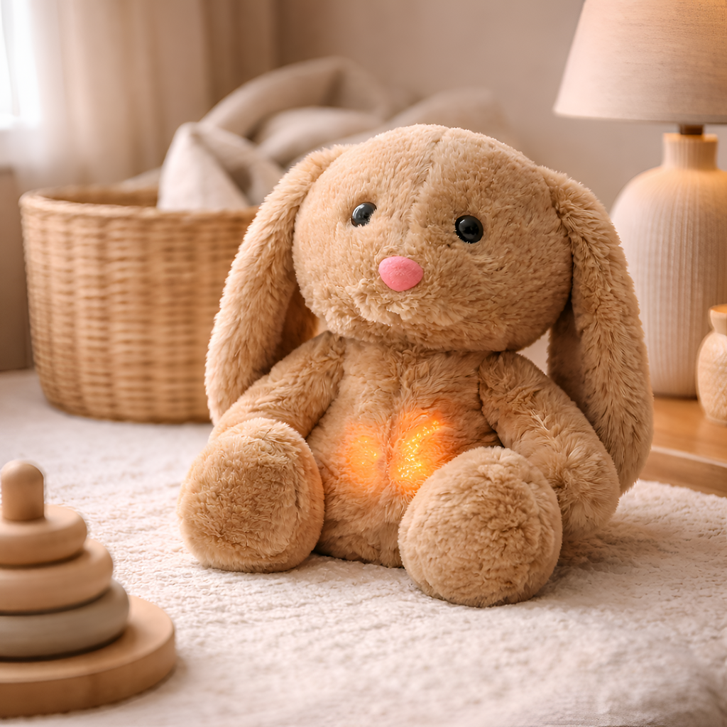 Julio - Peluche relajante para bebés que respira