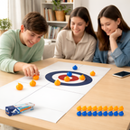 Raze - Juego de Curling de Mesa Plegable Portátil