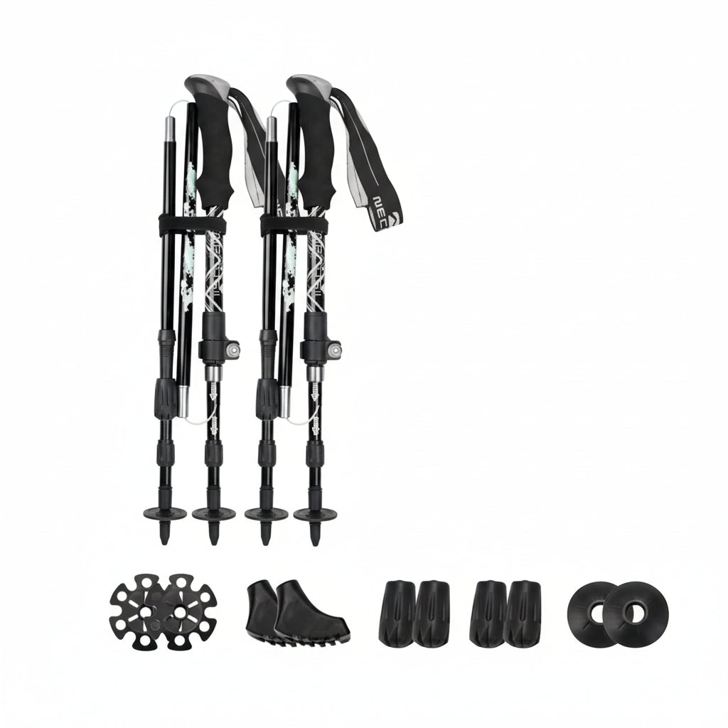 BASTONES FOLDTREK – Bastones de trekking plegables para caminatas y aventuras al aire libre