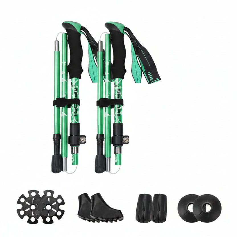 BASTONES FOLDTREK – Bastones de trekking plegables para caminatas y aventuras al aire libre
