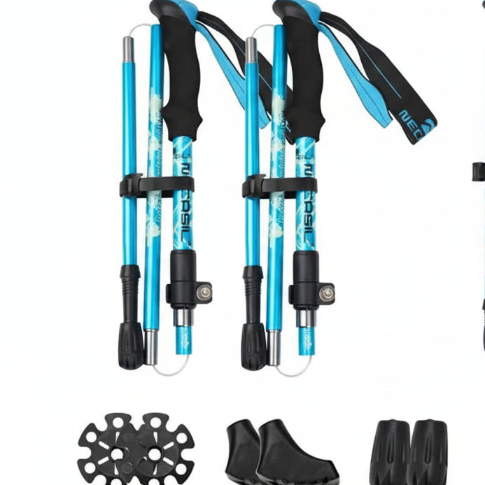 BASTONES FOLDTREK – Bastones de trekking plegables para caminatas y aventuras al aire libre