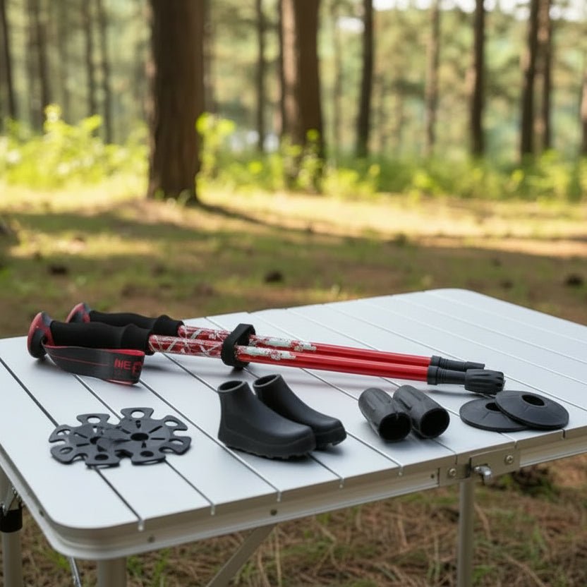 BASTONES FOLDTREK – Bastones de trekking plegables para caminatas y aventuras al aire libre