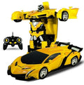 Coche Transformador con Control Remoto para Niños