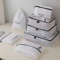 Lisslune | Set de 7 Piezas de Cubos de Embalaje para Viaje – Bolsas de Organización de Viaje de Compresión Ligera para Maletas y Equipaje
