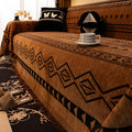 Funda de Sofá Chenille Geométrica Tribal