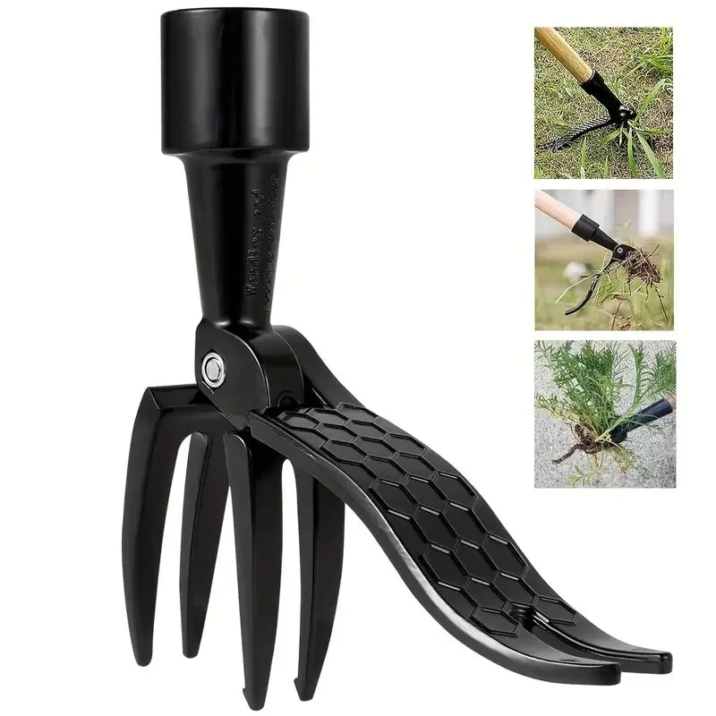 TURFLIFT - Extractor ergonómico de hierba de pie diseñado para una eliminación sin esfuerzo de raíces y deshierbe amigable con la espalda en jardines, céspedes y parterres