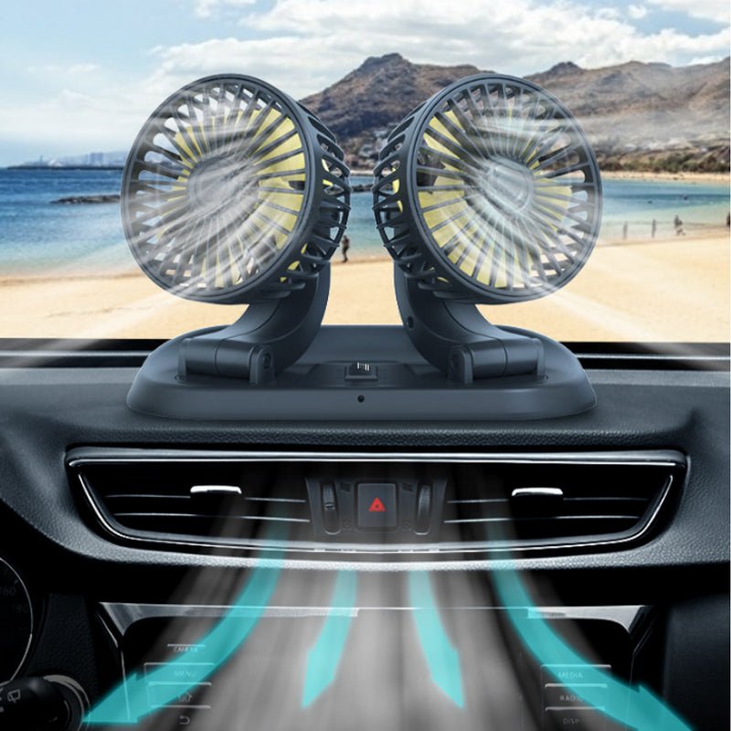 Ventilador de Refrigeración - Disfruta de Aire Fresco en Tu Coche