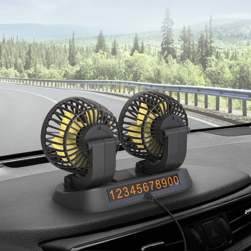 Ventilador de Refrigeración - Disfruta de Aire Fresco en Tu Coche