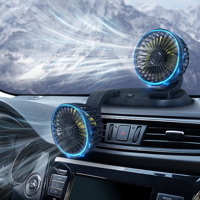 Ventilador de Refrigeración - Disfruta de Aire Fresco en Tu Coche