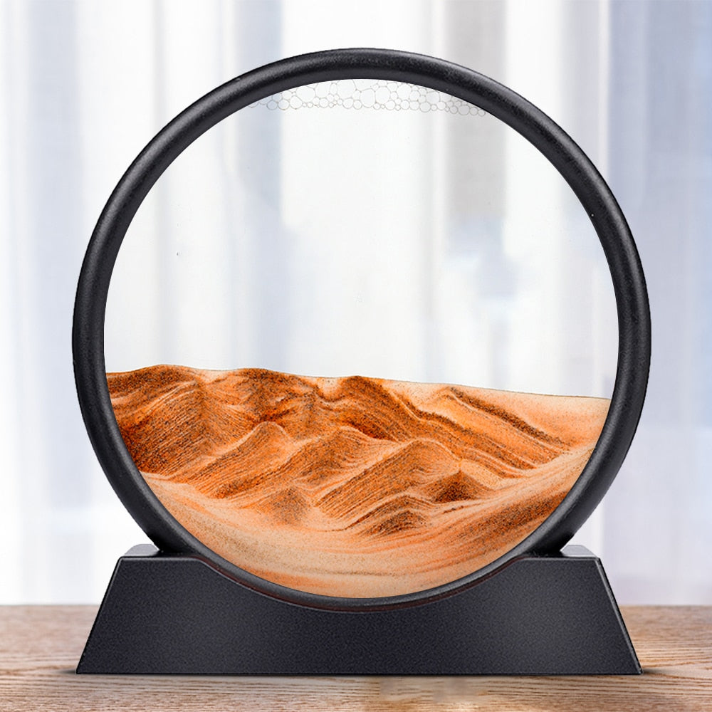 Reloj de Arena 3D Paisaje de Arena