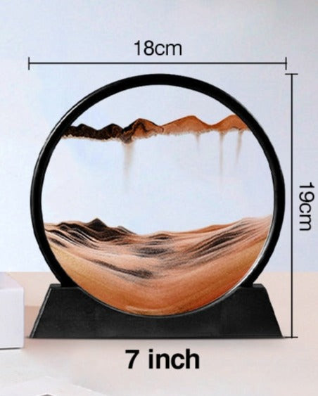 Reloj de Arena 3D Paisaje de Arena