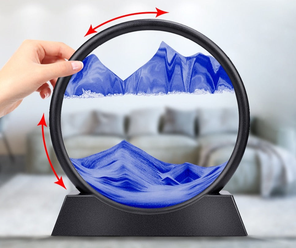 Reloj de Arena 3D Paisaje de Arena