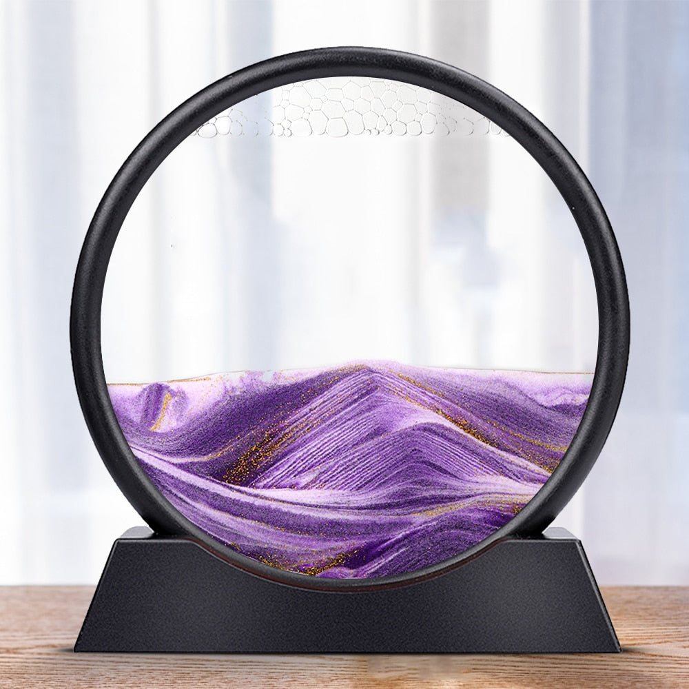 Reloj de Arena 3D Paisaje de Arena