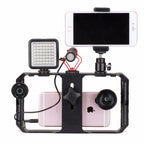 Estabilizador de Video para Smartphone con Luz