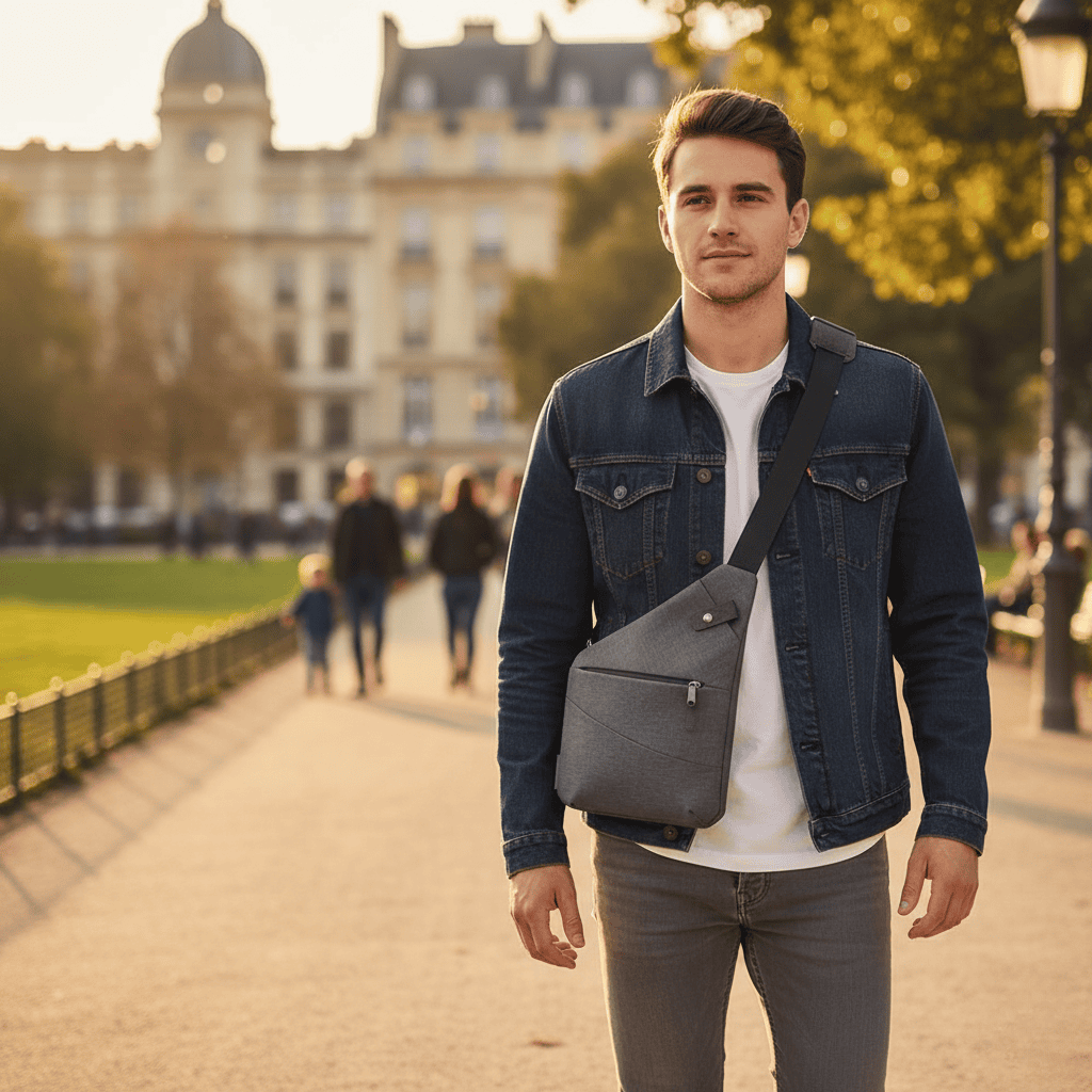 TRIPSAFE – Bolsa ligera a prueba de robos para comodidad diaria