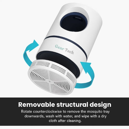 InsectoStop Captor UV – Lámpara Eléctrica para Mosquitos para Interior y Exterior | Kalsten
