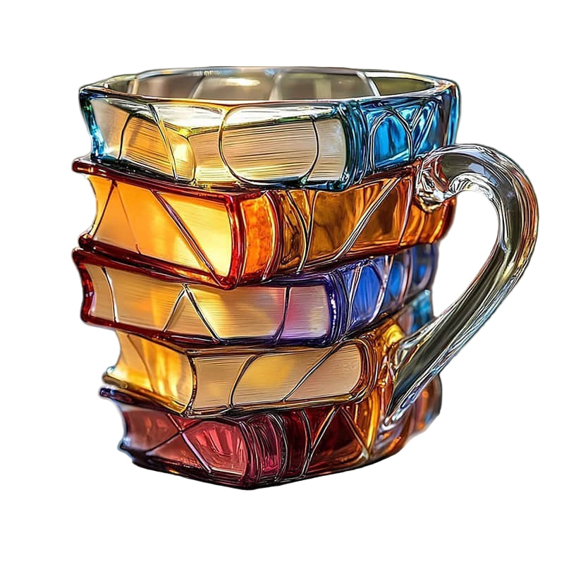 Taza de Café en Forma de Libro para Amantes de los Libros