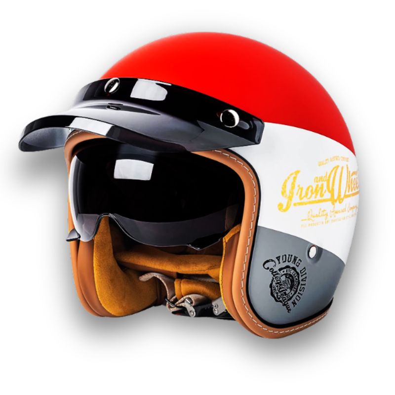 Casco de Moto Unisex Diseño Elegante