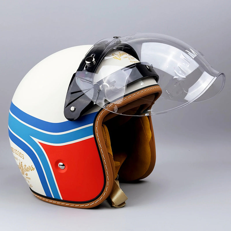 Casco de Moto Unisex Diseño Elegante