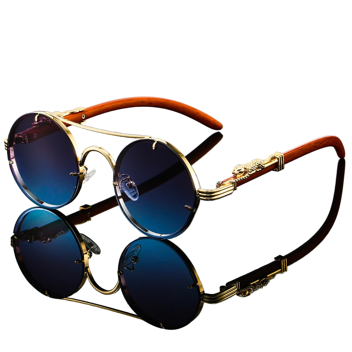 Gafas de Sol Retro Unisex con Montura Ovalada