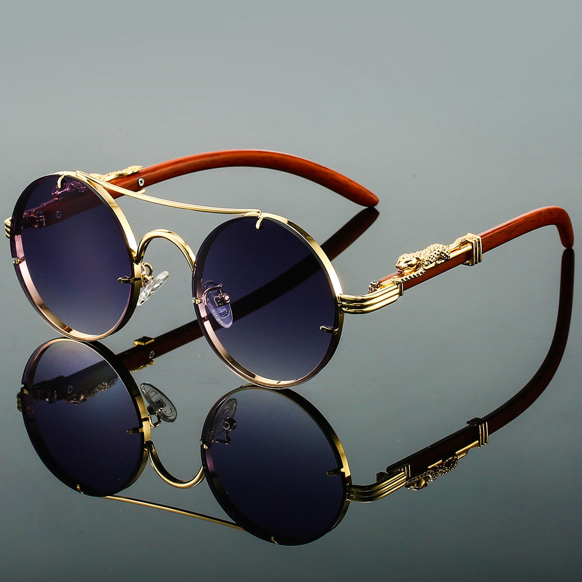 Gafas de Sol Retro Unisex con Montura Ovalada