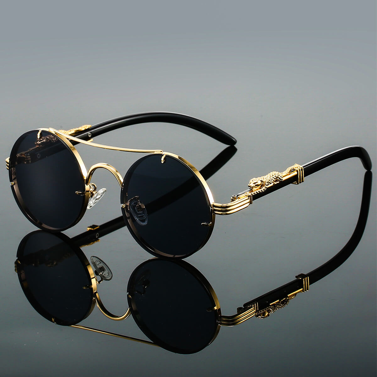 Gafas de Sol Retro Unisex con Montura Ovalada