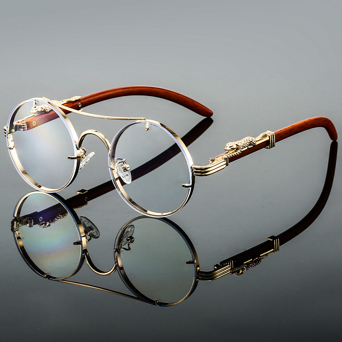 Gafas de Sol Retro Unisex con Montura Ovalada