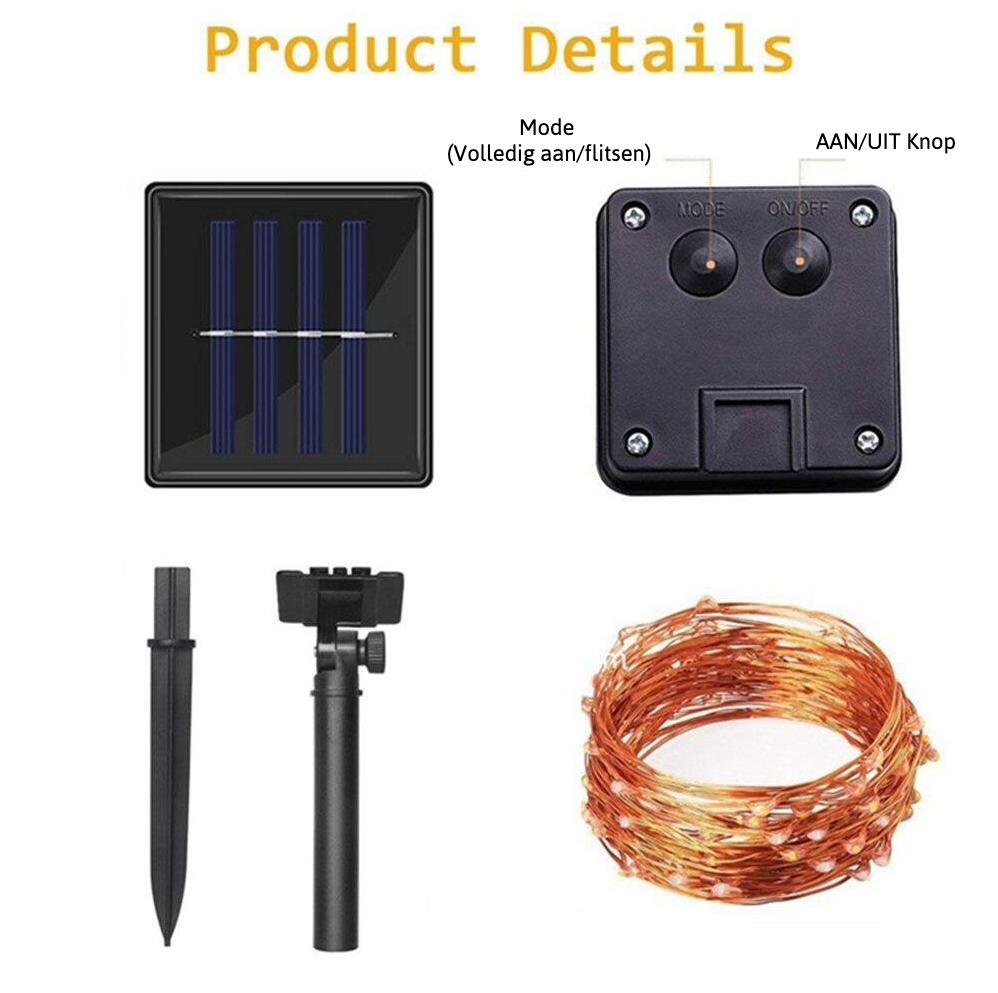 Iluminación LED Solar - Impermeable