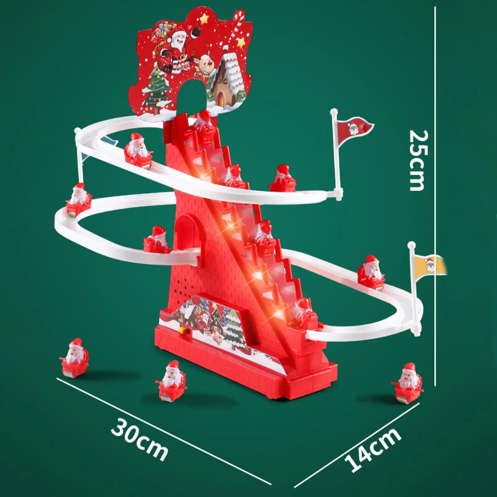 Escalera de trepar del Papá Noel eléctrico