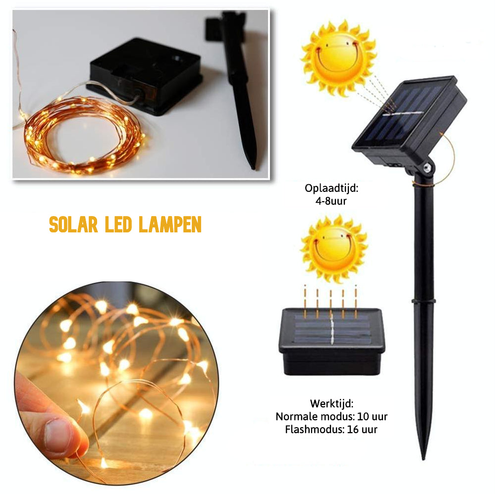 Iluminación LED Solar - Impermeable